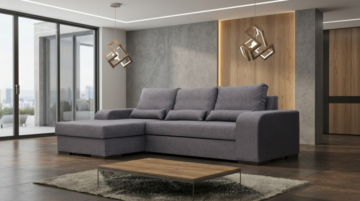 Sofá cama sofá de diseño con función de cama - cajón de cama sofá esquinero sofá