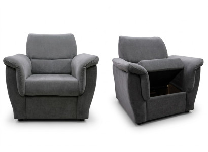 Sillón moderno sofa de televisión 1 plaza sofá de diseño textil sofás tapizados