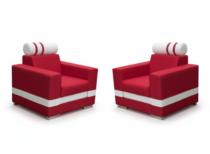 Silla de comedor de 1 asiento, sillón de madera de lujo de clase de muebles de diseño sofá