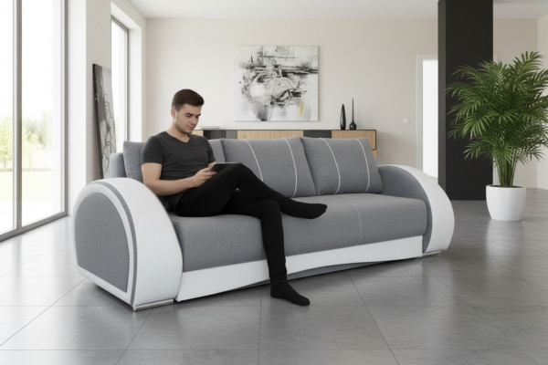 Sofá cama sofá sofá sofá telas multifunción sofás de 3 plazas textil tela