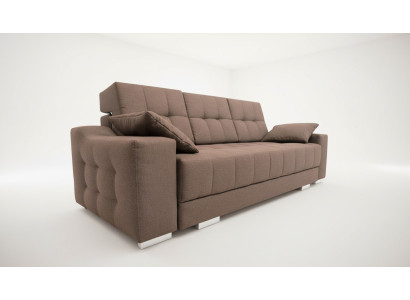 Sofá cama sofá sofá cojines multifunción de 3 plazas con función de cama
