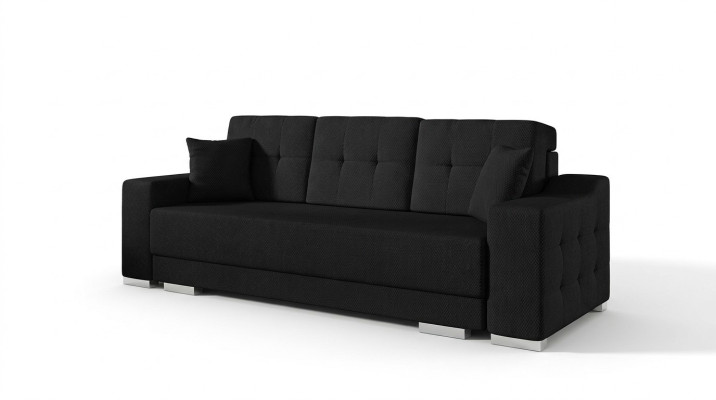 Sofá de 3 plazas de tela con función de cama, sofá cama nuevo, conjunto de tapicería nuevo.