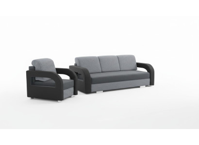 Sofá cama sofá tapizado cama sofás sofá asiento cama función 3 plazas nuevo
