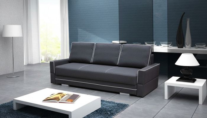 Sofá grande Sofás acolchados Sofás XXL con función de cama función de dormir Nuevo