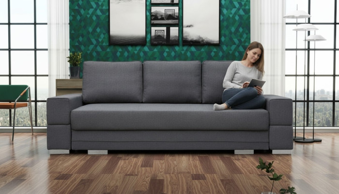 Sofá cama Sofá Tapizado Cama Sofá Sofás Sofá Asiento Cama Función de cama Nuevo Dormir