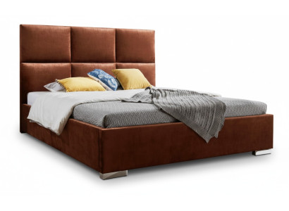 Diseño camas de lujo de terciopelo aterciopelado acolchado cama de hotel doble nuevo XXL