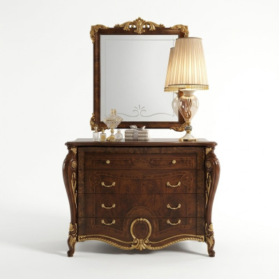 Cómoda XXL Aparador Sideboard Buffet Estante Armario Estilo Modernista Verdadero
