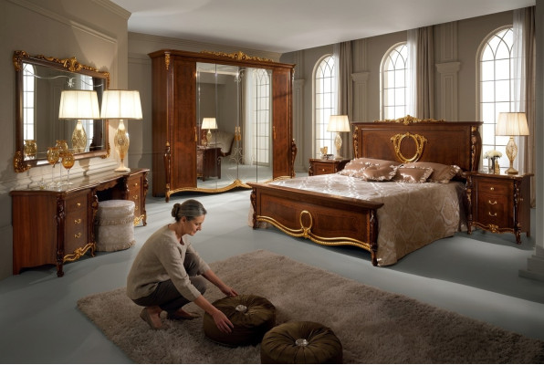 Consola de mesita de noche mesillas de noche mesa auxiliar diseño de dormitorio arredoclassic