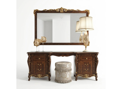 Clase de lujo tocador del dormitorio cómoda de muebles italianos