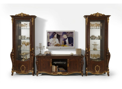 Mueble de salón clásico vitrina cómoda armario aparador barroco rococó