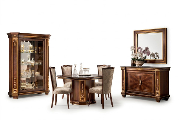 Mesa de madera de diseñador clásico, mesas estilo barroco rococó antiguo muebles.