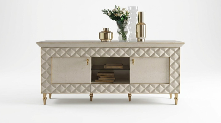 Mueble de TV aparador Cómoda Armario Rococó Barroco Modernismo Art Nouveau Diseñador