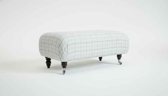 Chesterfield taburete otomano clásico de reposapiés otomano Banco nuevo de asiento relajante
