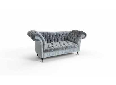 Diseño Chesterfield tela sofá chaise lounge acolchado nuevo sofás chaise longue