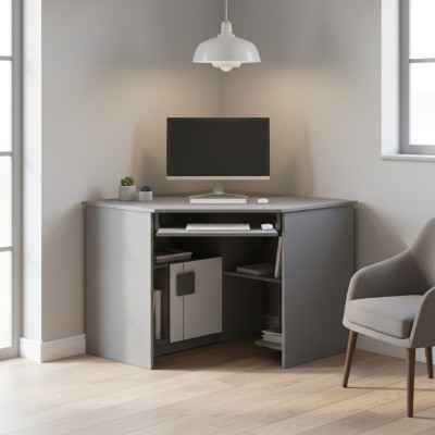 Escritorio Mesa de computadora Mesa de oficina Mesas de madera Esquina de escritorio Oficina