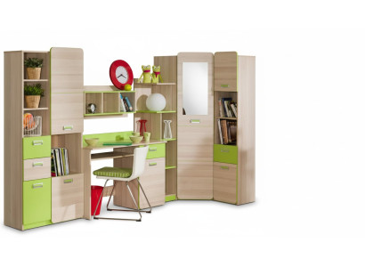 Habitación juvenil cómoda armarios infantiles aparador