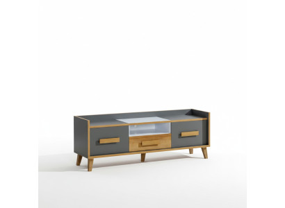 Mueble de televisión para habitación juvenil o sala de estar de la colección de paredes para la sala de estar.