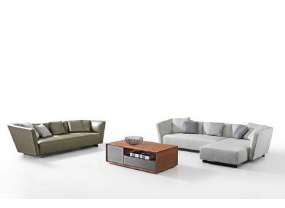 Sofá de esquina Sofá Couch Conjunto de esquina + Sofá de tres plazas Sofá de 3 plazas Sofás Couchen Textil