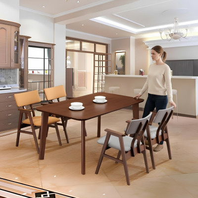 Silla 1x Comedor Club Sillas Silla tapizada Sillón Madera Lounge Italia Diseñador