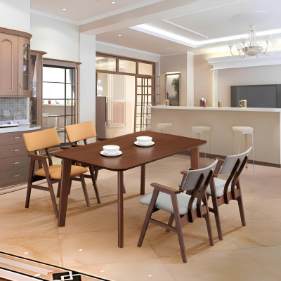 Silla 1x Comedor Club Sillas Silla tapizada Sillón Madera Lounge Italia Diseñador