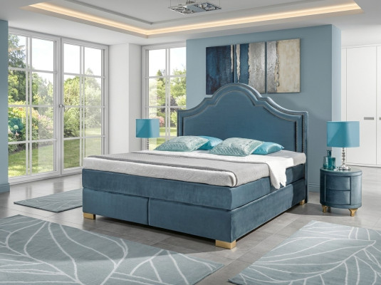 Cama Boxspring Cama. Hotel. Lujo. Camas. Acolchado. Matrimonio. Cama doble. 140 160 180.