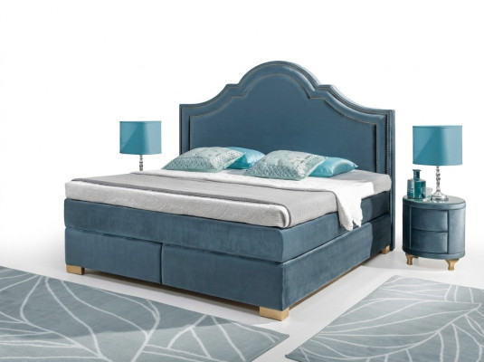Cama Boxspring Cama. Hotel. Lujo. Camas. Acolchado. Matrimonio. Cama doble. 140 160 180.