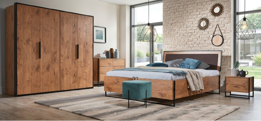 Cama tipo loft de madera camas de diseñador tapizado de cuero textil tela Hote 140 160 180