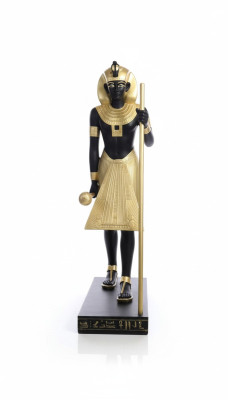 Lámpara de pie Escultura Figura Lámparas Luz Egipto Estatua Figuras Esculturas Nuevo