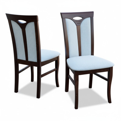 Juego de 6 sillas tapizadas de cuero para comedor
