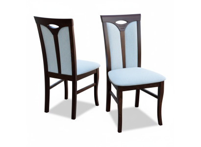 Juego de 6 sillas tapizadas de cuero para comedor