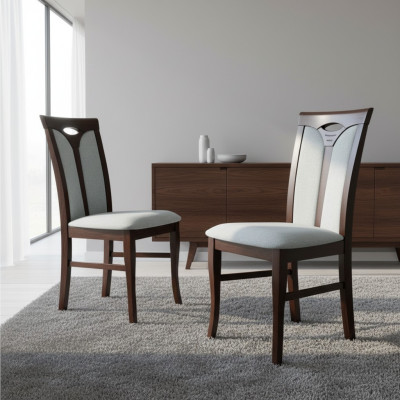 8x Conjunto de sillas Chesterfield, juego de comedor tapizados, sillas de cuero con respaldo.