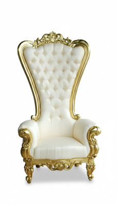 Trono Silla Tapizado Real Chesterfield Terciopelo 1 Plaza Estilo Antiguo Sillones