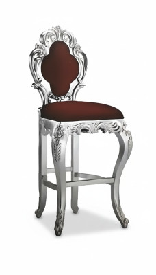 Taburete taburete real de terciopelo Chesterfield de estilo antiguo de 1 plaza.