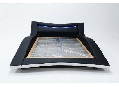 Diseño de lujo Cama doble de hotel de cuero tapizado Ehe Estructura de cama moderna nueva