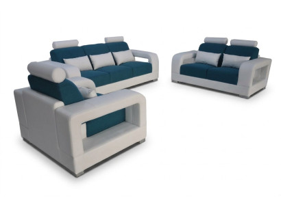 Sofá Sofá Tapizado Sofá Paisaje de estar Asiento Muebles Set Suite 3+2+1 Sofás