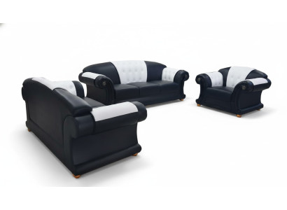 3+2+1 Conjunto de sofás de cuero Sofá sofás tapizados Sofás Sofás de lujo Nuevos