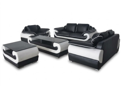 Sofá Sofá Asiento Acolchado Juego Completo 3+2+1 Sofás Sofás de Diseño