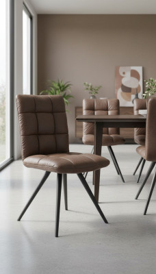 Silla de diseño Lounge Lounge Tapicería Comedor Sala de estar Club Muebles Cocina Sillón Sillas.