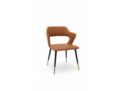 Diseño de sillón de metal acolchado, sillón lounge de club, asiento de relajación de lujo para habitación de espera, nuevo.