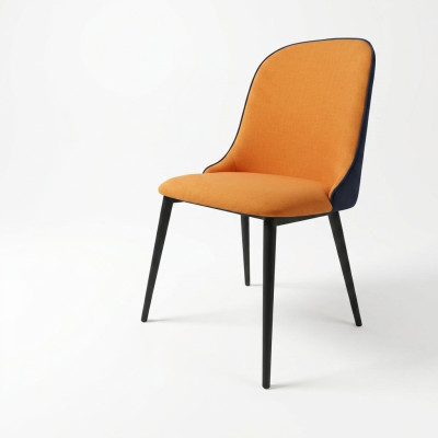 Silla de metal acolchada para sala de estar, club, asiento de relajación de lujo, habitación de espera, diseño nuevo.
