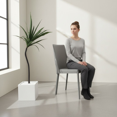 Silla de diseño sillas de respaldo acolchado comedor sillón club cocina salón sala de estar muebles