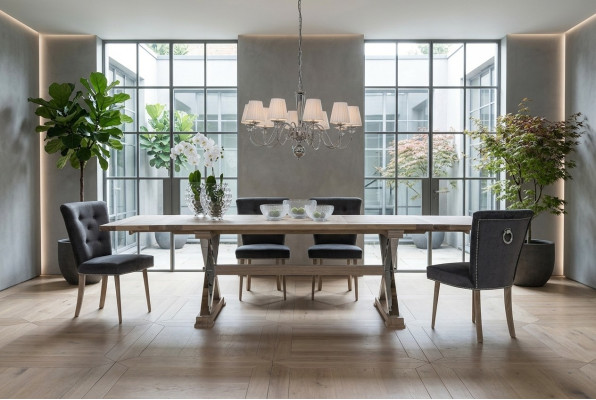 Comedor Mesa de madera Conjunto de comedor Silla Grupo Nuevo Mesa 6 Diseño