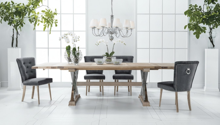 Diseño Mesa de comedor Mesa 8 sillas Silla sillas Reales Madera