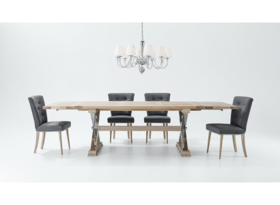 Diseño Mesa de comedor Mesa 8 sillas Silla sillas Reales Madera