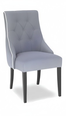 Silla de diseñador de la industria de restaurantes, asiento acolchado Chesterfield, nuevo.