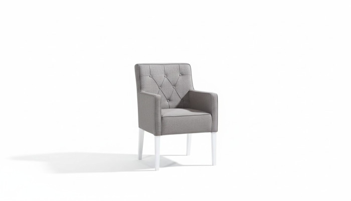 Chesterfield sillón sillas silla tapizada asiento tela terciopelo madera genuina