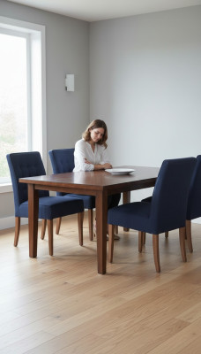 Conjunto de sillas Chesterfield Design Lehn Polster Sessel Grupo 4x Nuevas sillas.