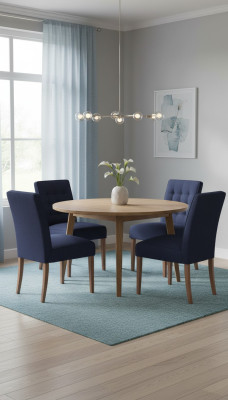 Conjunto de sillas Chesterfield Design Lehn Polster Sessel Grupo 4x Nuevas sillas.