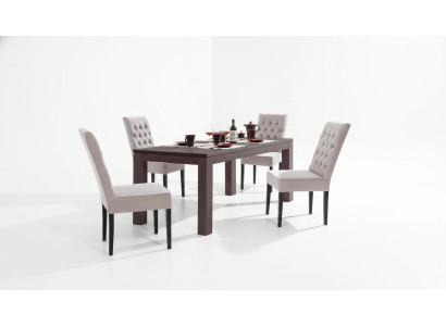 Conjunto de sillas Chesterfield Design con sillas con respaldo acolchado, juego de sillones en grupo de 10 piezas, nuevo.