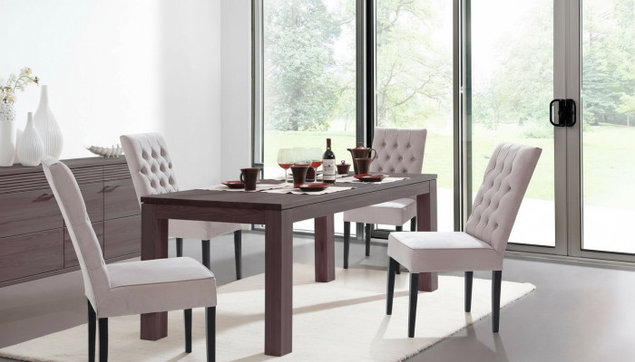 Conjunto de sillas Chesterfield Design Lehn Polster Garnitur Grupo de sillones 4x Sillas nuevas